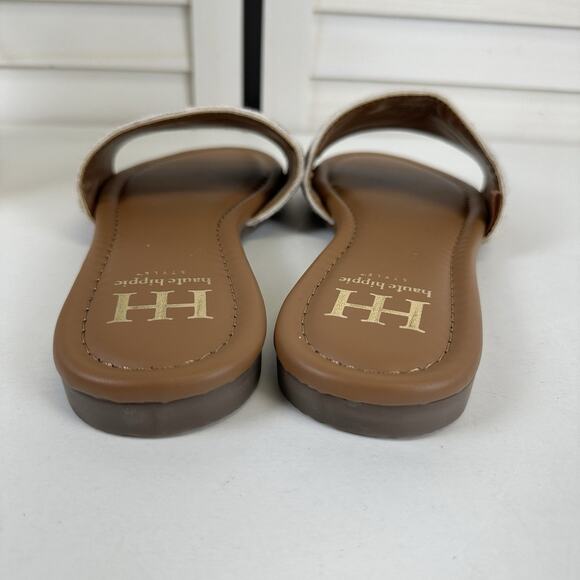 Haute Hippie Style Embro Slide Sandal Geometric Southwest Aztec Flat Shoe Size 7 - Picture 5 of 9